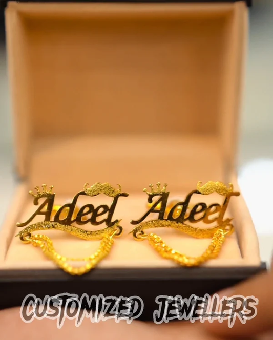 24k Stud Cufflinks