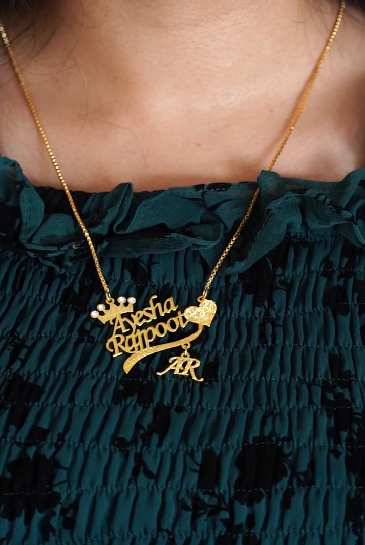 Alphabetic Name Locket